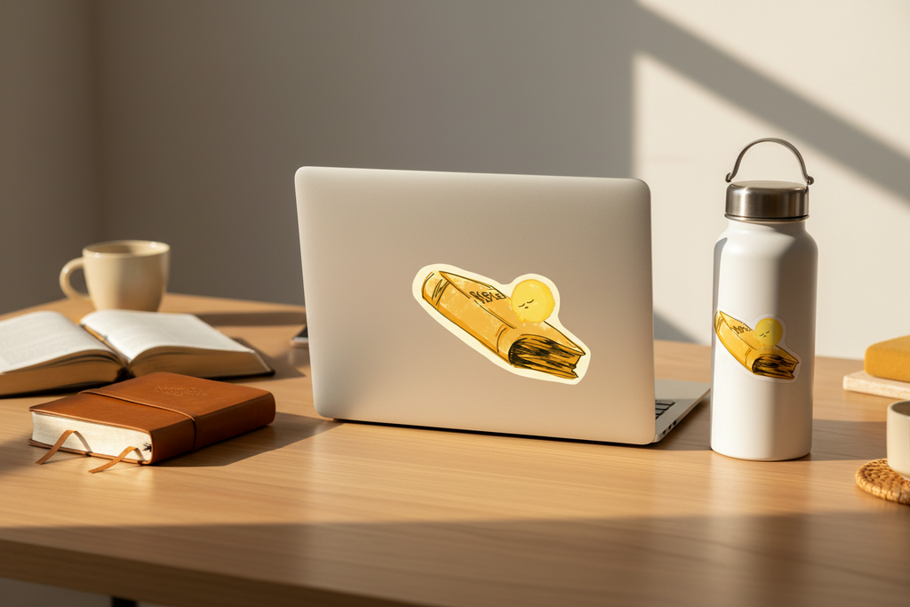 Dawn with the Word Vinyl Sticker