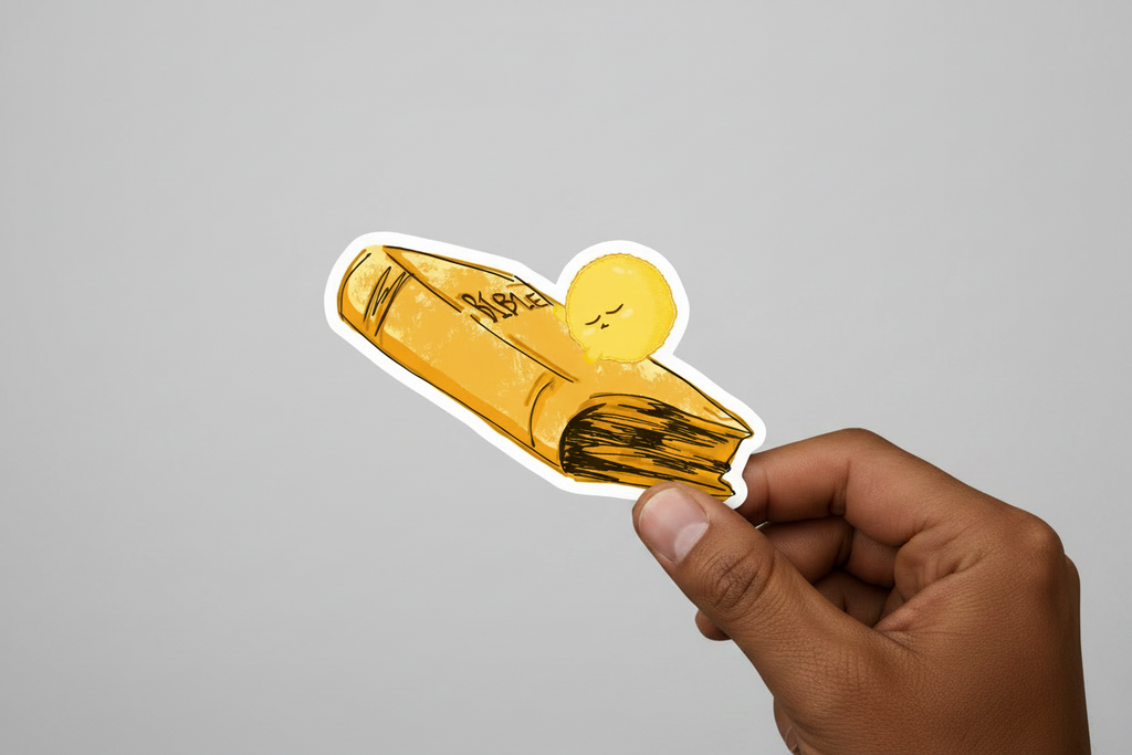 Dawn with the Word Vinyl Sticker