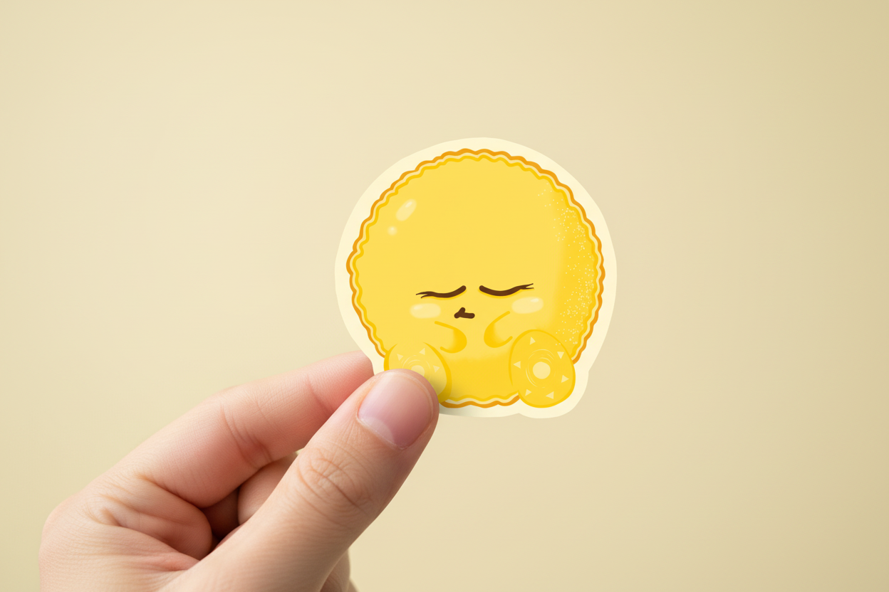 Dawn at Peace Vinyl Sticker