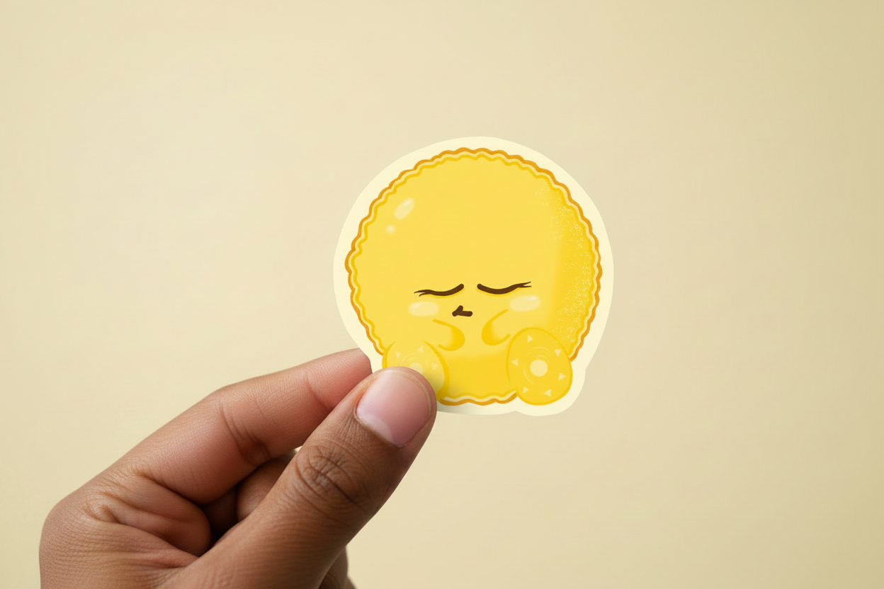 Dawn at Peace Vinyl Sticker