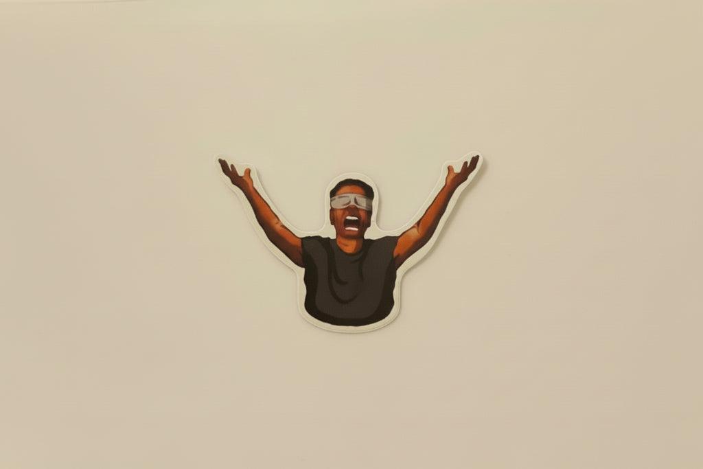 Illustrated Samson Vinyl Sticker