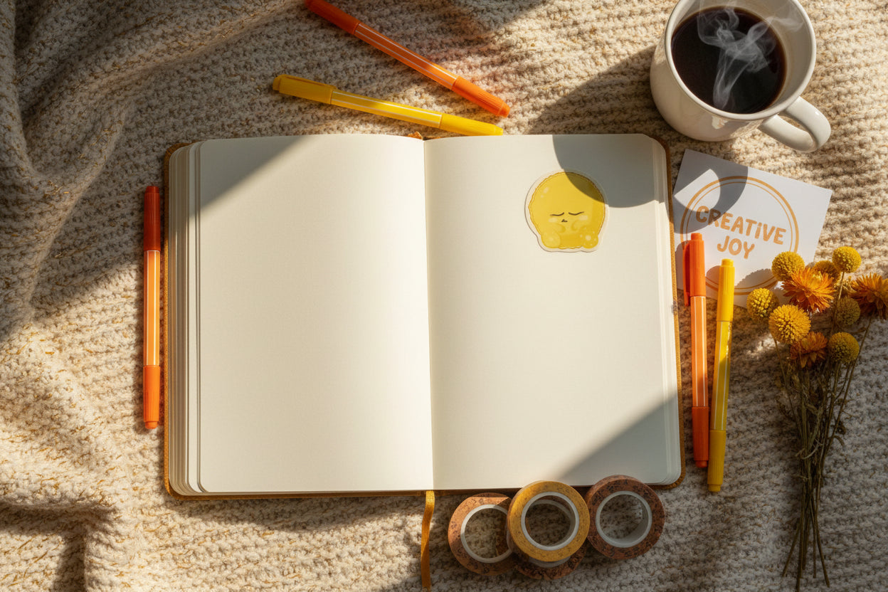 Dawn at Peace Vinyl Sticker